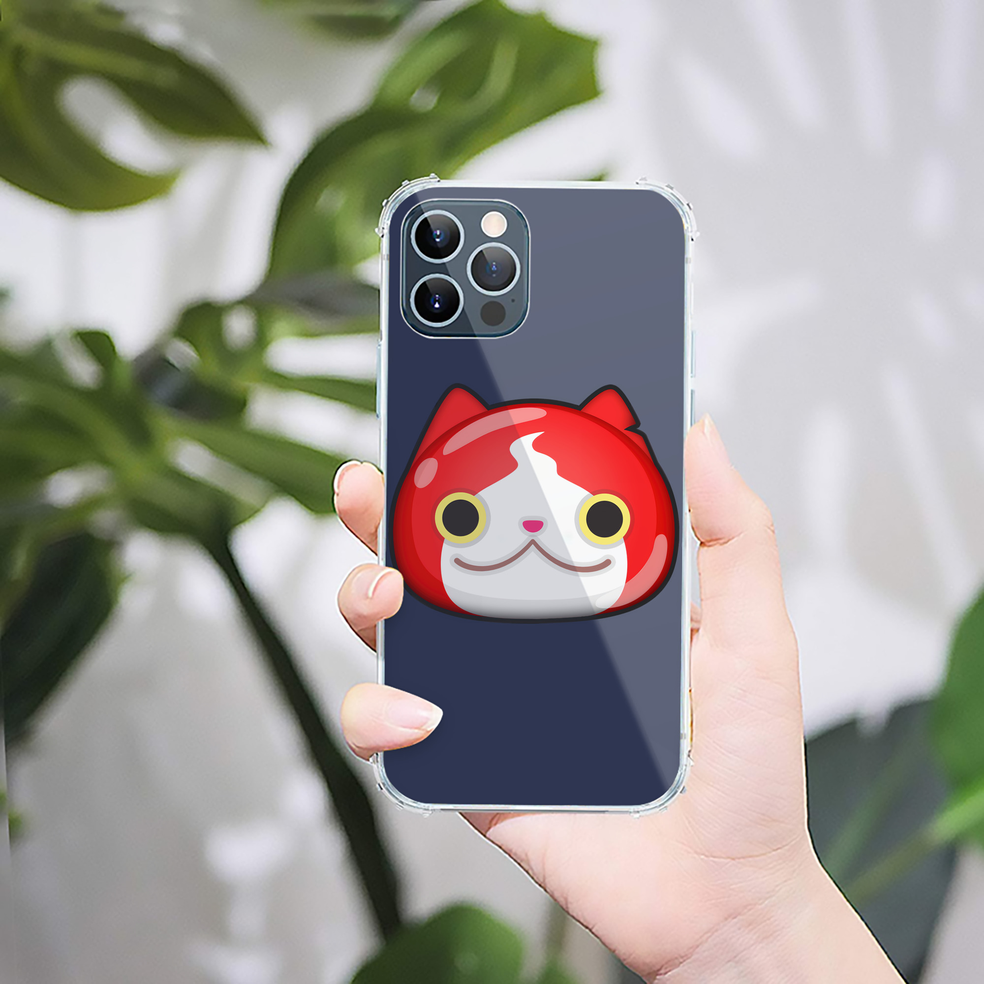 （画像用） 妖怪ウォッチ Yo-kai Watch 【iPhone 12シリーズ対応】透明スマホケース（クリアソフトケース）